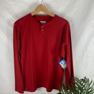 NWT Columbia Omni-Wick Red Shirt *Great 4 Fall*